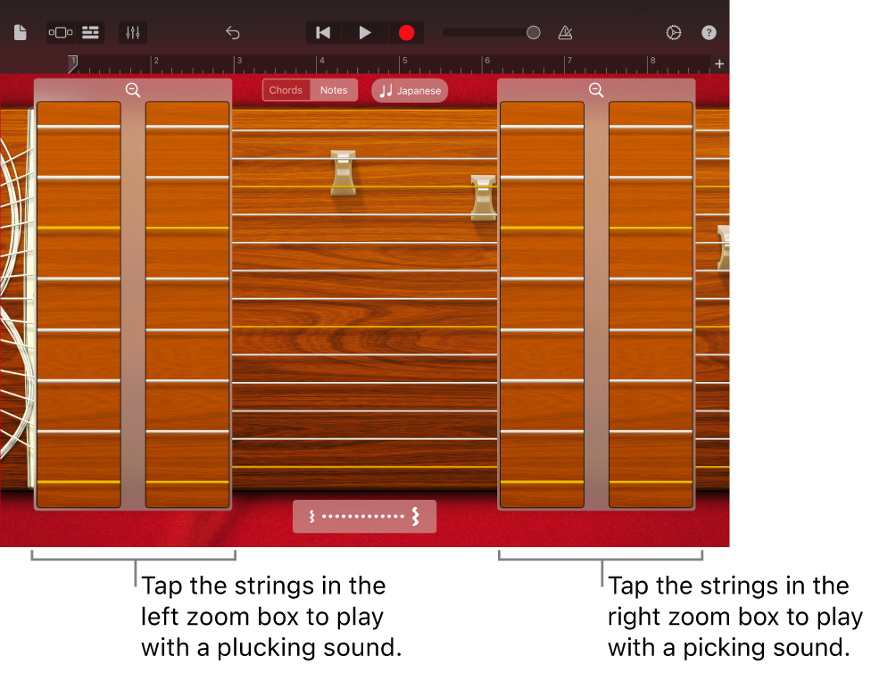 Koto zoom boxes