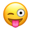 Emoji hlúpej tváre.