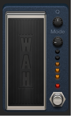 Figure. Modern Wah stompbox window.