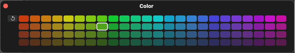 Figure. Color palette.