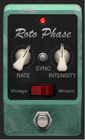 Figure. Fenêtre stompbox Roto Phase.