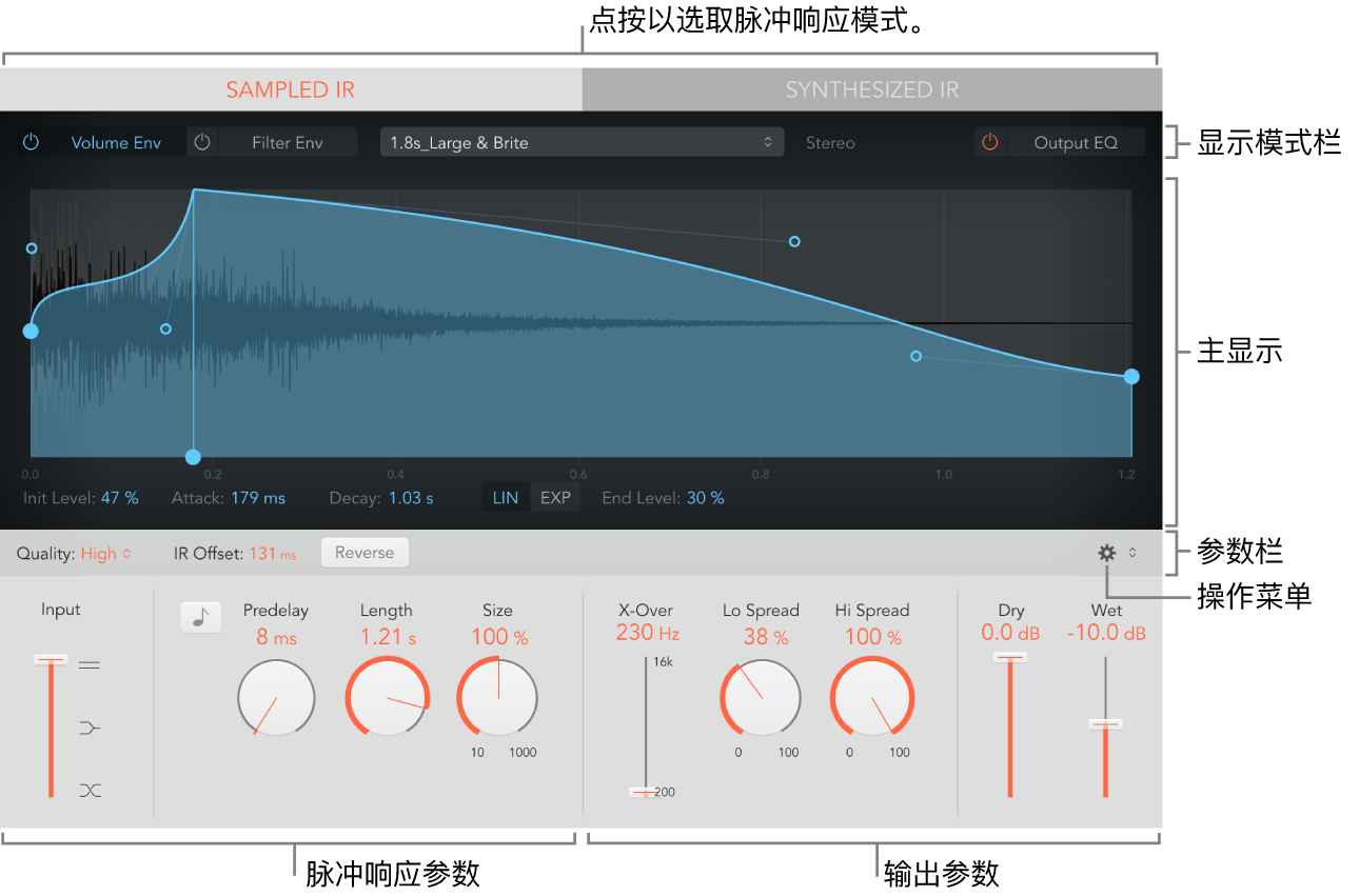 图。显示主界面区域的 Space Designer 窗口。