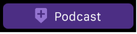 Podcast marker Touch Bar button