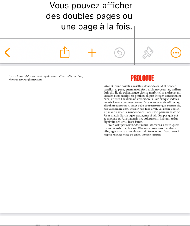 Un document dont les pages sont présentées sous forme de doubles pages.