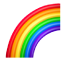 Das Regenbogen-Emoji