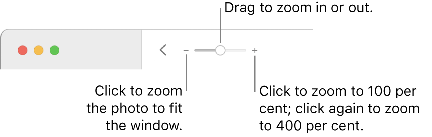 The toolbar showing zoom controls.