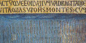de hele mensheid lijkt ten prooi aan de verdrinkingsdood illustratie bij het bijbelverhaal van de zondvloed mozaek in de san marco veneti