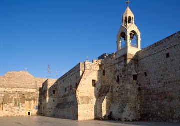 de geboortekerk in bethlehem