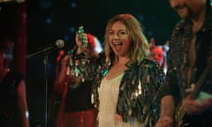 Charlotte Church live on stage at her 'Pop Dungeon' at Clapham Grand