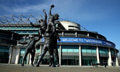 Outside view of Twickenham Stadium