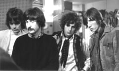 Pink Floyd, 1967 - Richard Wright, Nick Mason, Syd Barrett and Roger Waters at BBC Studios