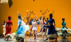 Katja Khaniukova (Frida Kahlo), centre, in Broken Wings  from the Triple Bill, She Persisted by English National Ballet @ Sadler's Wells
(Opening 04-04-19)