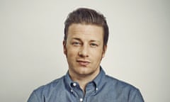 Jamie Oliver photographed at his TV studios in Shoreditch for Observer Tech Monthly.