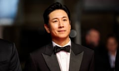 Lee Sun-kyun at the Cannes film festival last year.