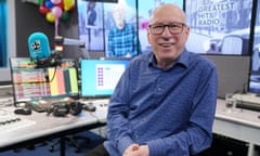 Former BBC radio presenter Ken Bruce pictured at Greatest Hits Radio, June 2023