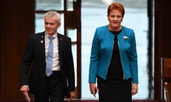 Malcolm Roberts and Pauline Hanson