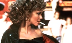 Olivia Newton-John as sexy Sandy Olson in Grease.