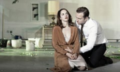 2. RUTH WILSON (Hedda Gabler), RAFE SPALL (Brack) HEDDA GABLER By Henrik Ibsen In a new version by Patrick Marber Director - Ivo van Hove Designer - Jan Versweyveld