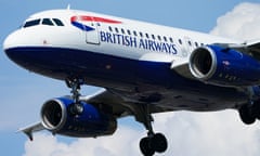 A British Airways plane