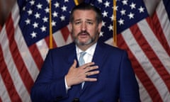 Ted Cruz speaks on Capitol Hill.