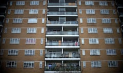 a housing estate in London