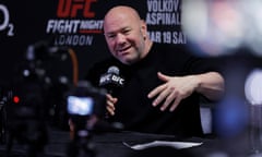 UFC president Dana White has turned the organization into a billion dollar product