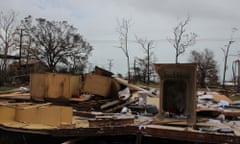 A property destroyed by Cyclone Lam in Galiwinku community on Elcho Island in the Northern Territory in February 2015. 