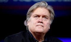 FILE PHOTO: White House Chief Strategist Stephen Bannon speaks at the Conservative Political Action Conference (CPAC) in National Harbor, Maryland, U.S., February 23, 2017. REUTERS/Joshua Roberts /File Photo