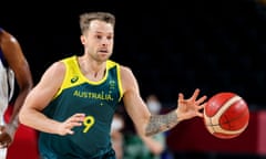 Nathan Sobey was part of the Boomer team that won Australia’s first men’s basketball medal at the Tokyo Olympics