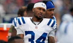 Isaiah Rodgers, above, and Rashod Berry of the Indianapolis Colts along with free agent Demetrius Taylor received indefinite suspensions through at least this season for betting on NFL games in 2022.