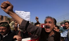 Protest against blasphemous contents on social media in Pakistan