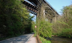 The twin viaducts at Millers Dale