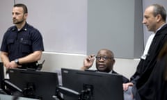 Laurent Gbagbo and his lawyer Emmanuel Altit