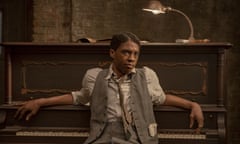 Chadwick Boseman in Ma Rainey’s Black Bottom.