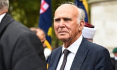 Vince Cable feared people would write him off as a ‘goner’ if he went public.