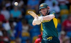 David Warner’s fast start against England paved the way to Australia’s victory in their T20 World Cup clash.