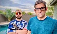 WARNING: Embargoed for publication until 00:00:01 on 08/02/2022 - Programme Name: Louis Theroux: Forbidden America - TX: n/a - Episode: Louis Theroux's Forbidden America: Extreme and Online (No. n/a) - Picture Shows: Baked Alaska, Louis Theroux - (C) Mindhouse Productions - Photographer: Dan Dewsbury