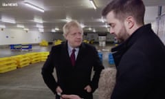 Johnson had grabbed this ITV reporter’s phone when he was confronted with the photograph of the boy in Leeds General Infirmary.