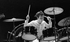 Keith Moon performing in 1970: studies on the health benefits of drumming are being conducted in five English school districts.