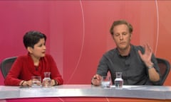 Laurence Fox on BBC Question Time