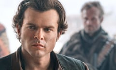 Alden Ehrenreich in Solo: A Star Wars Story, 2018. 