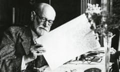 Sigmund Freud in 1938 at his home in Hampstead, London, which is now the Freud Museum.