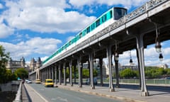 Line 6 of the Paris metro, which is undergoing an ambitious expansion project.