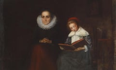 Old Woman and Child Reading a Book by Richard Caton Woodville