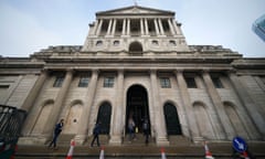 The Bank of England in London