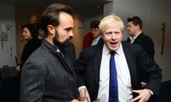 Boris Johnson and Evygeny Lebedev