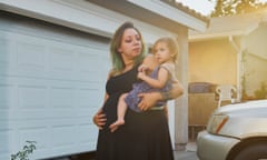 Brittny Daskey, her partner and daughter recently lost their home in Lake Hughes, California.