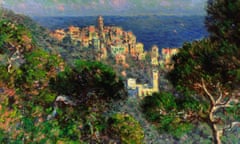 Claude Monet’s View of Bordighera (1884) – part of Monet & Architecture at the National Gallery, London.