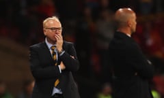 Alex McLeish’s Scotland were well beaten by Belgium in their last friendly.