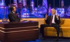 Jonathan Ross with Michael Douglas on The Jonathan Ross Show